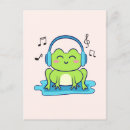 Recherche de mignons de grenouille cartes postales Kawaii