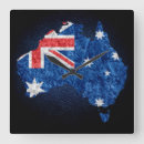 Recherche de australie de horloges Drapeau