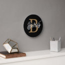 Recherche de bureau horloges Monogramme
