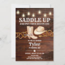 Recherche de cowboy invitations De l'ouest