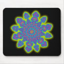 Recherche de fleur orientale tapis souris Aquarelle