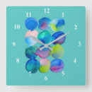 Recherche de carres abstraits art Couleurs cool
