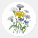 Recherche de cru floral autocollants Bleu