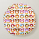 Recherche de coussin de beignet coussins Arc en ciel