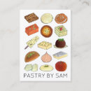 Recherche de confiseries cartes visite Boulangerie