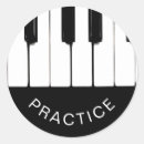 Recherche de musical instruments autocollants Piano