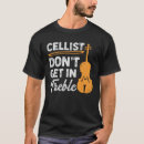 Recherche de joueur violoncelle tshirts Orchestre