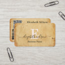 Recherche de monogramme e cartes visite Typographie