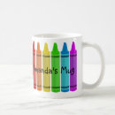 Recherche de crayon couleur tasses Enfants