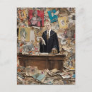 Recherche de juge cartes postales Droit