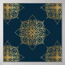 Recherche de motif complexe posters Mandala