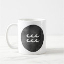 Recherche de signe verseau tasses Élégant