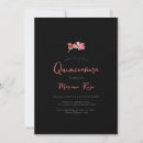 Recherche de quinceanera corail invitations Floral