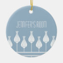 Recherche de bleu clair ornements Élégant