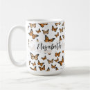 Recherche de femmes de papillon tasses Coloré