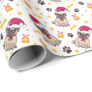 Recherche de chien de carlin papier cadeau Pour animaux
