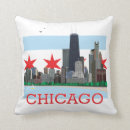 Recherche de chicago coussins Les etats unis