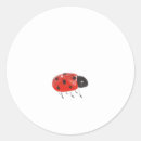 Recherche de insecte rouge autocollants Mignon