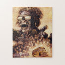 Recherche de zombie puzzles Halloween