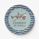 Recherche de océan bleu assiettes en papier Vagues