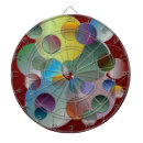 Recherche de géométrie jeux de fléchettes Cercles