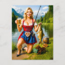 Recherche de canne à pêche cartes postales Drôle