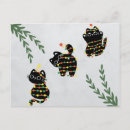 Recherche de animaux de noël cartes postales Chaton