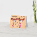 Recherche de twins anniversaire cartes Jumelles