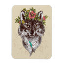 Recherche de loup de chien magnets Drôle
