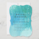 Recherche de stylish bridal shower invitations Aquarelle