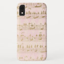 Recherche de musique de feuille iphone coques Rose