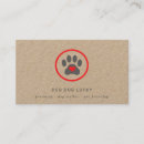Recherche de empreintes de pattes de chien cartes visite Toilettage