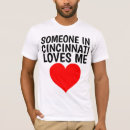 Recherche de cincinnati tshirts Quelqu'un