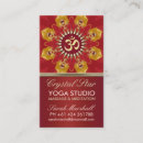 Recherche de studio yoga cartes visite Santé holistique