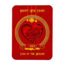 Recherche de dragons chinois magnets Année du dragon