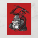Recherche de diable vintage cartes postales Krampus
