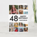 Recherche de de 48 ans anniversaire cartes Quarante huitième