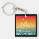 Recherche de déplacement porteclés Montagne
