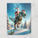 Recherche de dinosaure noël cartes postales Xmas