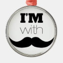 Recherche de moustache ornements Noir