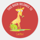 Recherche de girafes autocollants Pour enfants