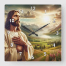 Recherche de jésus christ horloges Temps