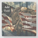 Recherche de flag dessous de verres Aigle chauve