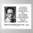 Recherche de schrodinger posters Physicien