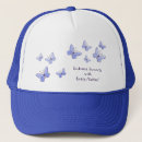 Recherche de papillon bleu casquettes Insecte