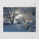 Recherche de chute de neige cartes postales Route
