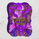 Recherche de déguisé invitations Violet