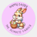 Recherche de dessin lapins pâques autocollants Lapin de pâques