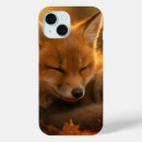 Recherche de renard de bébé iphone coques Forêt