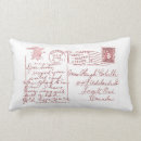 Recherche de carte postale coussins Lettre